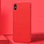 Чехол для iPhone XS Max силиконовый Nillkin Flex Pure красный