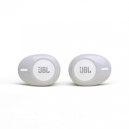 Наушники беспроводные Bluetooth JBL Tune 120 TWS вакуумные с микрофоном белые