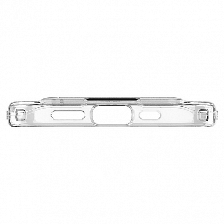 Чехол для iPhone 12 Pro Max гибридный с подставкой Spigen Slim Armor Essential S прозрачный