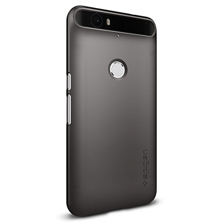 Чехол для Huawei Nexus 6P пластиковый тонкий Spigen SGP Thin Fit серый