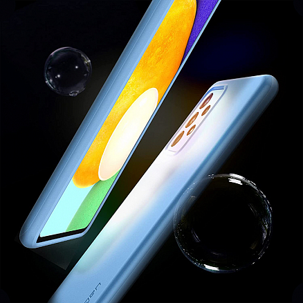 Чехол для Samsung Galaxy A52, A52s пластиковый тонкий Spigen Thin Fit голубой