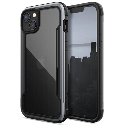 Чехол для iPhone 14 Plus гибридный Raptic X-Doria Shield черный