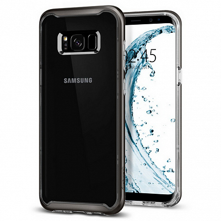 Чехол для Samsung Galaxy S8 G950F гибридный Spigen SGP Neo Hybrid Crystal прозрачно-серый