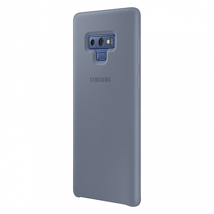 Чехол для Samsung Galaxy Note 9 N960 оригинальный Silicone Cover EF-PN960TLEGRU синий
