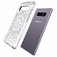 Чехол для Samsung Galaxy Note 8 гелевый c узорами Spigen SGP Liquid Crystal Shine прозрачный
