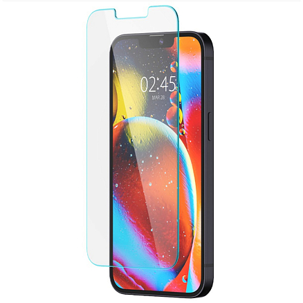 Защитное стекло для iPhone 13 Pro Max, 14 Plus на экран Spigen Glas.TR Slim HD прозрачное