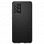 Чехол для Samsung Galaxy A72 пластиковый тонкий Spigen Thin Fit черный