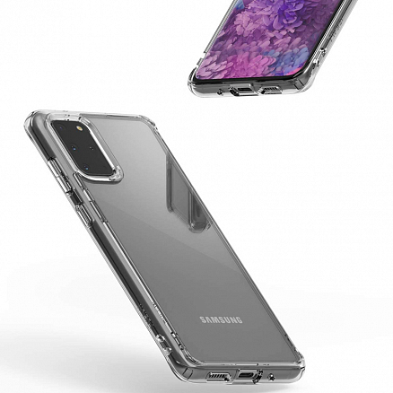 Чехол для Samsung Galaxy S20+ гибридный Ringke Fusion прозрачный