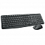 Клавиатура + мышь беспроводные Logitech MK235 черные