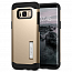 Чехол для Samsung Galaxy S8 G950F гибридный тонкий Spigen SGP Slim Armor черно-золотистый
