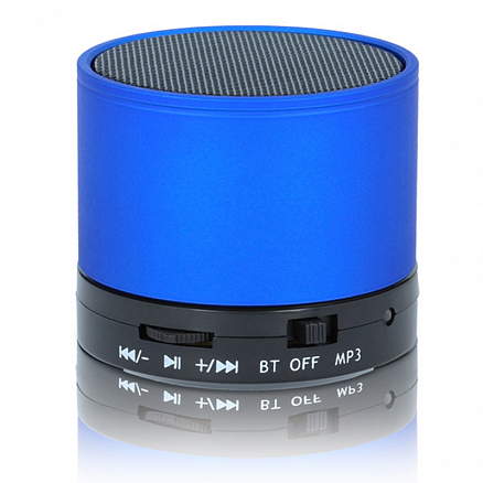 Портативная колонка Forever BS-100 с FM-радио и поддержкой microSD карт синяя