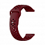 Ремешок-браслет для Samsung Galaxy Watch 46 мм, Gear S3 силиконовый Nova New Nike бордовый