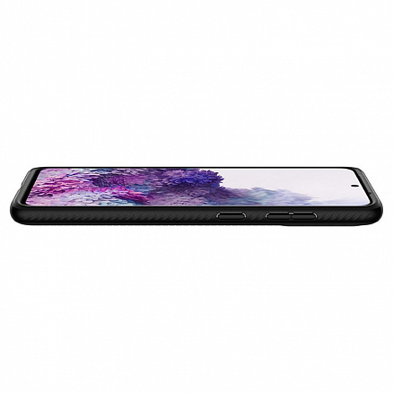 Чехол для Samsung Galaxy S20 гелевый Spigen SGP Liquid Air матовый черный