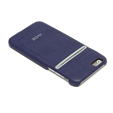 Чехол для iPhone 6 Plus, 6S Plus кожаный на заднюю крышку Zenus Avoc Dolomites фиолетовый