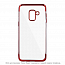Чехол для Samsung Galaxy J4+ гелевый GreenGo Plating Soft прозрачно-красный