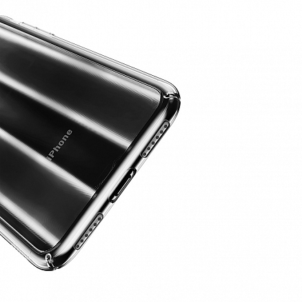 Чехол для iPhone XR пластиковый тонкий Baseus Aurora черный 