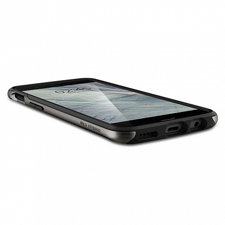 Чехол для OnePlus 5 гибридный Spigen SGP Neo Hybrid черно-серый
