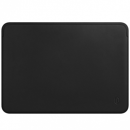 Чехол для Apple MacBook Pro 13 Touch Bar A1706, A1989, A2159, A2251, A2289, Pro 13 A1708 кожаный футляр WiWU Skin темно-серый