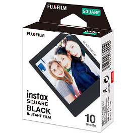 Картридж с фотопленкой для Fujifilm Instax Square Black Frame на 10 снимков