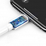 Кабель Type-C - Lightning для зарядки iPhone 1 м 2.4А 18W Baseus Mini White (быстрая зарядка PD) белый
