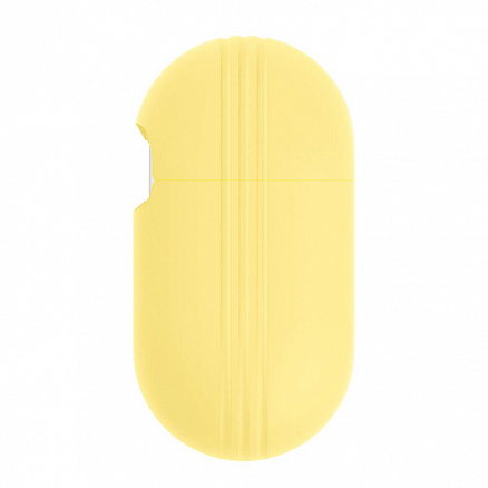 Чехол для наушников AirPods Pro силиконовый Spigen Сyrill Cecile Floral желтый