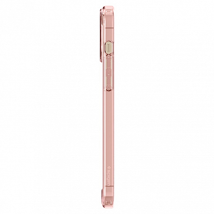 Чехол для iPhone 13 Pro Max гибридный Spigen Ultra Hybrid прозрачно-розовый