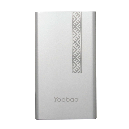 (! АКЦИЯ 15%) YOOBAO Powerbank PL10 Honar Edition 10000mAh Silver Li-Polymer