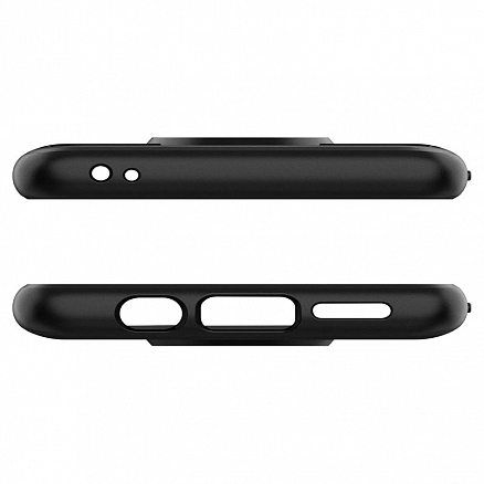 Чехол для Xiaomi Mi 10T Lite гелевый Spigen Rugged Armor черный