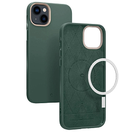 Чехол для iPhone 14 Plus гелевый Spigen Cyrill Ultra Color MagSafe зеленый 