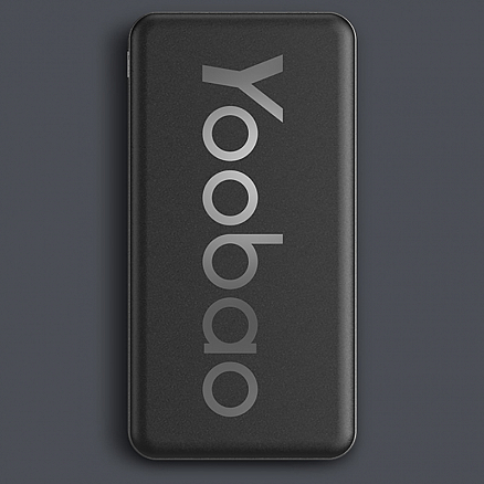 Внешний аккумулятор Yoobao P10T 10000мАч (2хUSB, ток 2.1А) черный