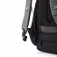 Рюкзак XD Design Bobby Hero Regular с отделением для ноутбука до 15,6 дюйма и USB портом антивор серый