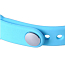 Сменный браслет для Xiaomi Mi Band силиконовый оригинальный голубой