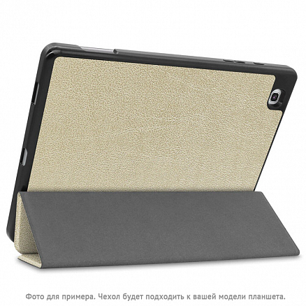 Чехол для Honor MediaPad T3 8 кожаный Nova-06 бледное золото
