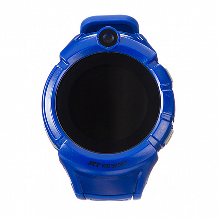 Детские умные часы с GPS трекером, камерой и Wi-Fi Jet Kid Sport синие