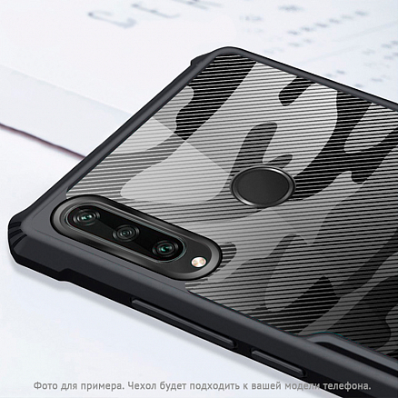 Чехол для Samsung Galaxy Note 10 Lite гибридный Rzants Beetle Camo черный