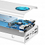 Внешний аккумулятор Baseus Amblight 30000мАч (4хUSB, Type-C, ток 3А, быстрая зарядка PD, QC 3.0, 33Вт) белый