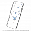 Чехол для iPhone X, XS пластиковый Devia Shell прозрачно-серебристый