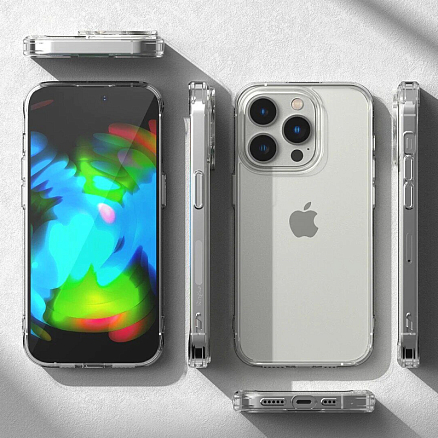 Чехол для iPhone 14 Pro Max гибридный Ringke Fusion прозрачный