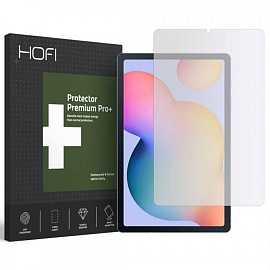 Защитное стекло для Samsung Galaxy Tab S6 Lite 10.4 P610, P615 на весь экран Hofi Glass Pro+ черное