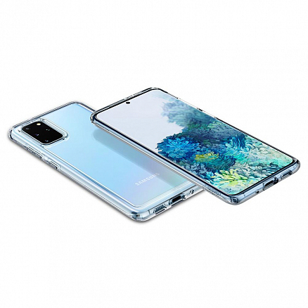 Чехол для Samsung Galaxy S20+ гибридный Spigen SGP Ultra Hybrid прозрачный