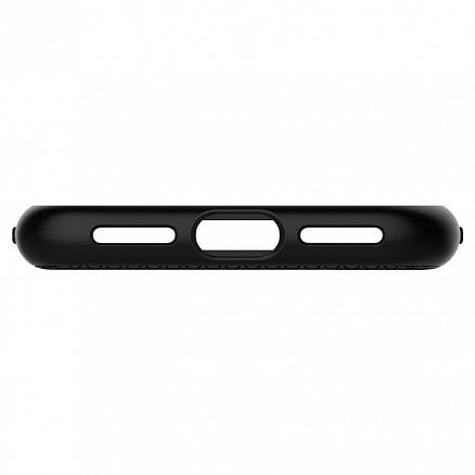 Чехол для iPhone X, XS гелевый Spigen SGP Liquid Air черный