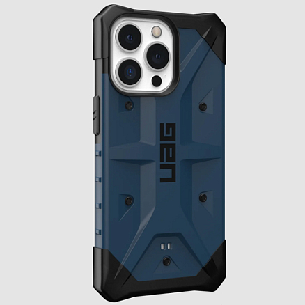 Чехол для iPhone 13 Pro гибридный для экстремальной защиты Urban Armor Gear UAG Pathfinder синий