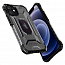 Чехол для iPhone 12 Mini гибридный Spigen Nitro Force прозрачно-черный