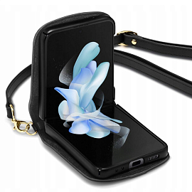 Чехол для Samsung Galaxy Z Flip 4 Spigen Lienar Calin черный