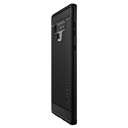 Чехол для Samsung Galaxy Note 9 N960 гелевый Spigen SGP Rugged Armor черный