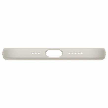 Чехол для iPhone 12 Pro Max силиконовый Spigen Cyrill Silicone серый