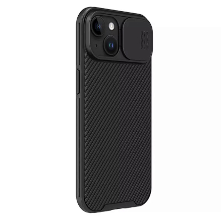 Чехол для iPhone 15 гибридный Nillkin CamShield Pro MagSafe черный