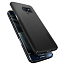 Чехол для Samsung Galaxy S7 Edge пластиковый тонкий Spigen SGP Thin Fit черный