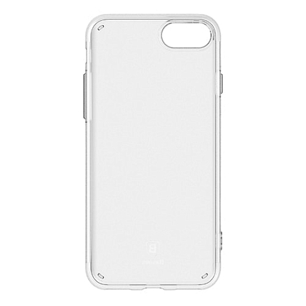 Чехол для iPhone 7, 8 ультратонкий мягкий Baseus Simple прозрачный