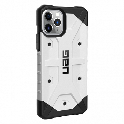 Чехол для iPhone 11 Pro гибридный для экстремальной защиты Urban Armor Gear UAG Pathfinder белый
